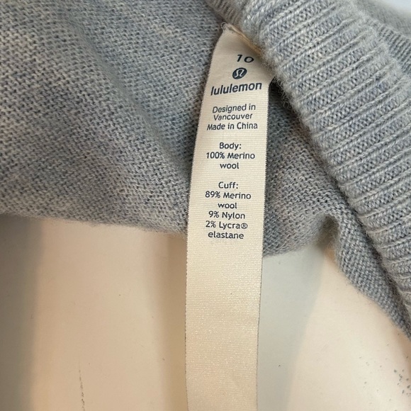 Lululemon Light Blue Cardigan - Picture 3 of 6
